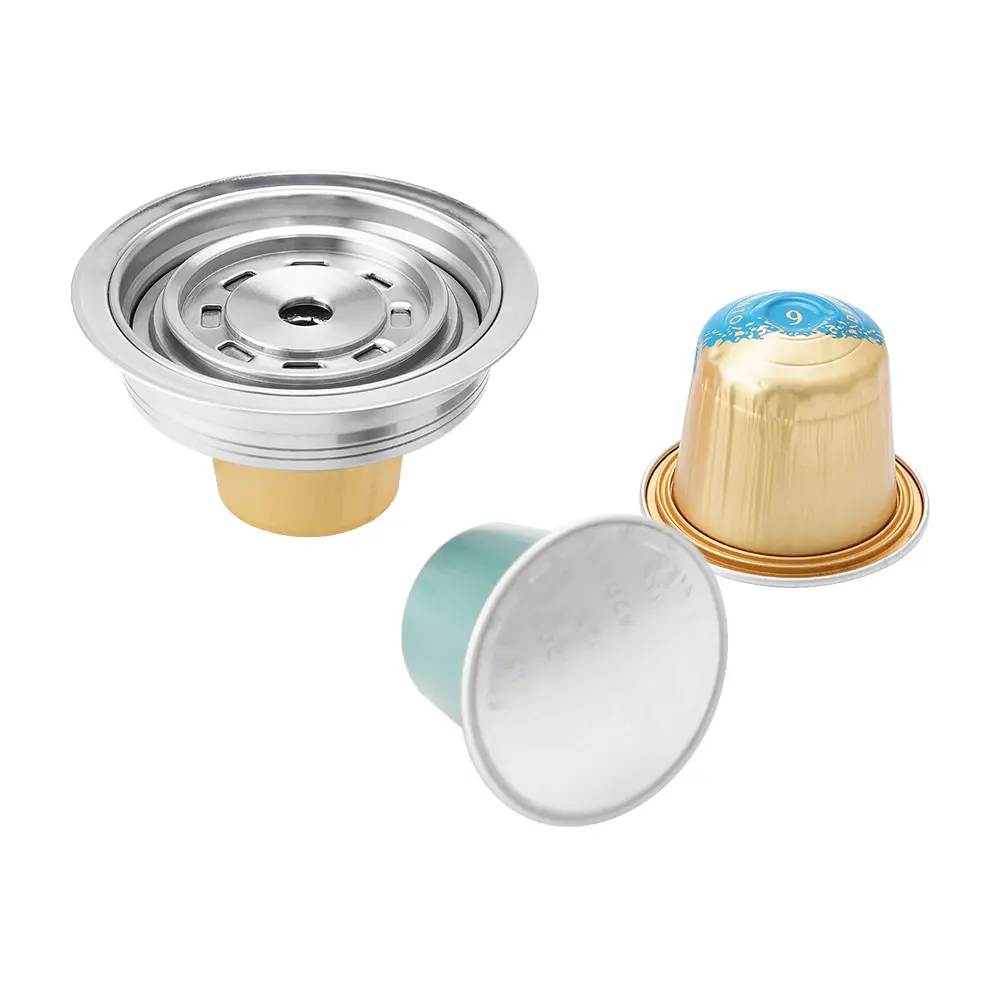Coffee Pod Converter Stainless Steel Coffee Capsule Adapter DIY Your Coffee Flavor Coffee Pod Adapter for Coffee Making