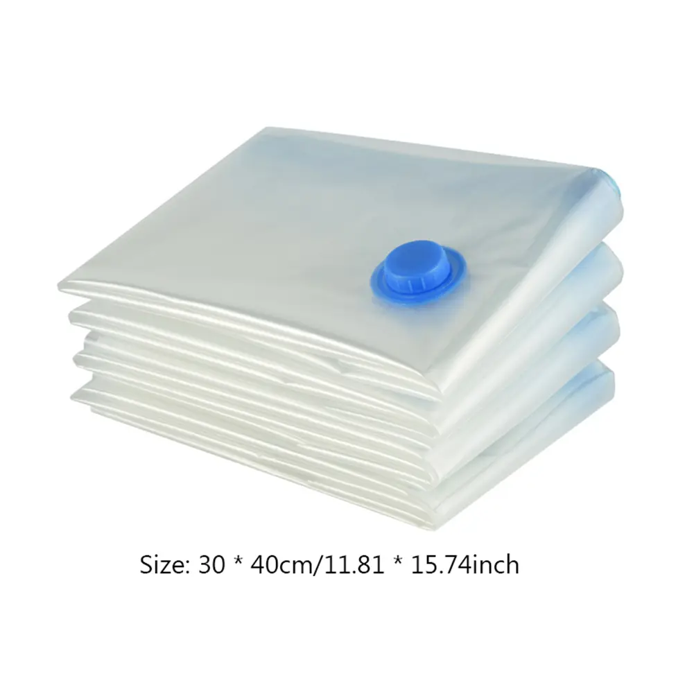 6/1pcs Hand Pump Vacuum Storage Bag Wardrobe Dustproof Coat Organizer Bags Clothes Down Jacket Pillows Folding Compression Bag