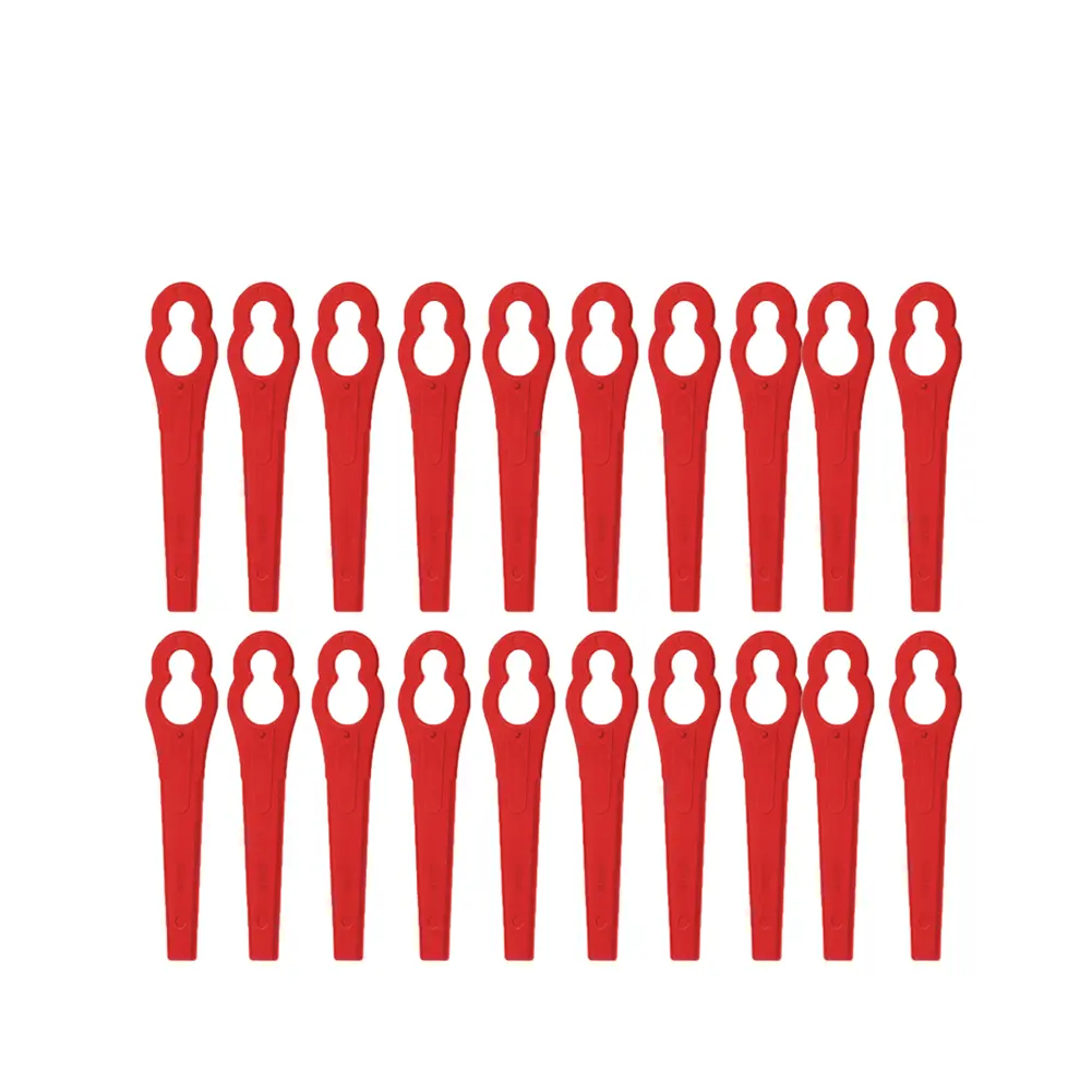 20/60/100/120pcs Strimmer Blades Plastic L83 Blades Spare Parts  Grass Trimming Machine Blade for Cordless Grass Trimmer