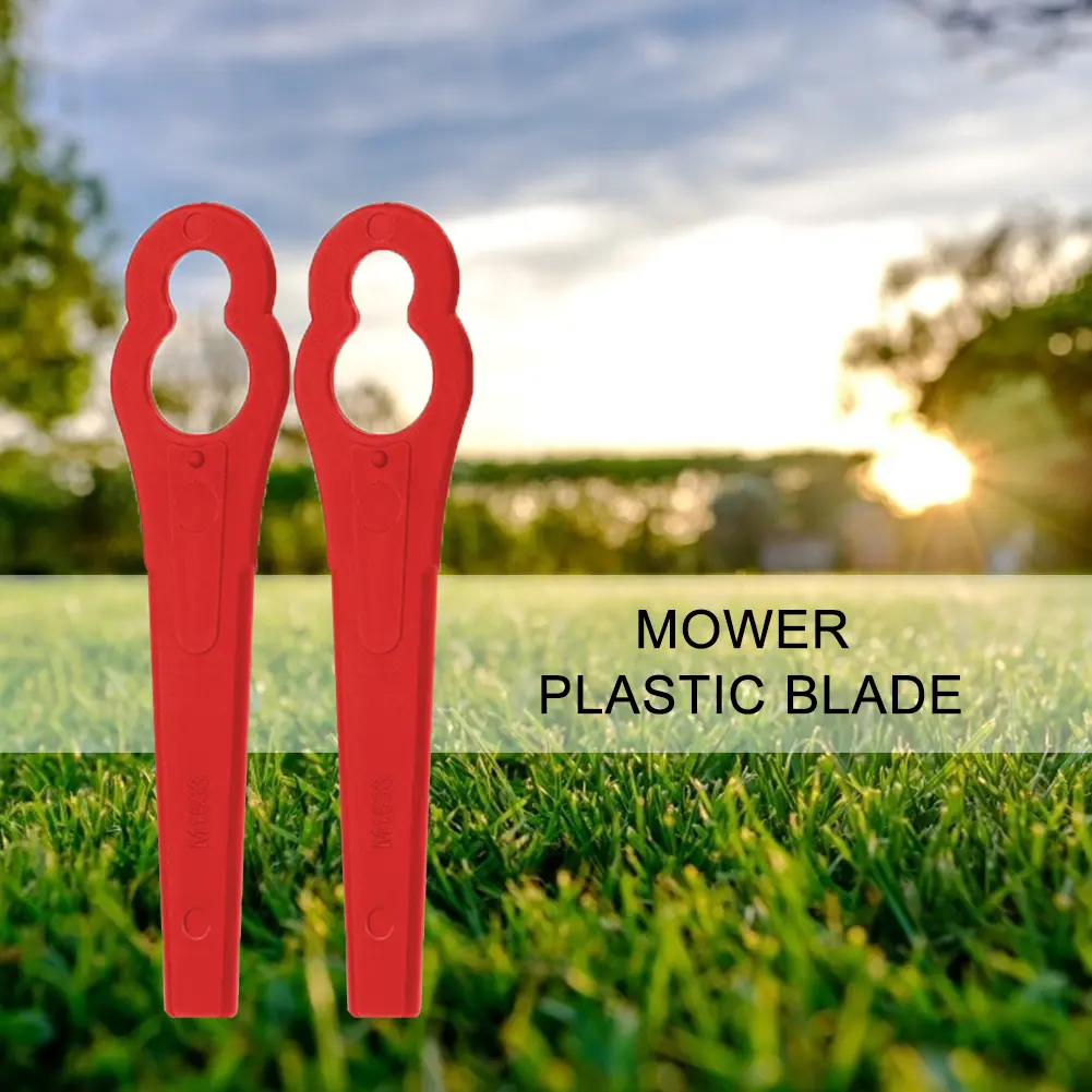 20/60/100/120pcs Strimmer Blades Plastic L83 Blades Spare Parts  Grass Trimming Machine Blade for Cordless Grass Trimmer