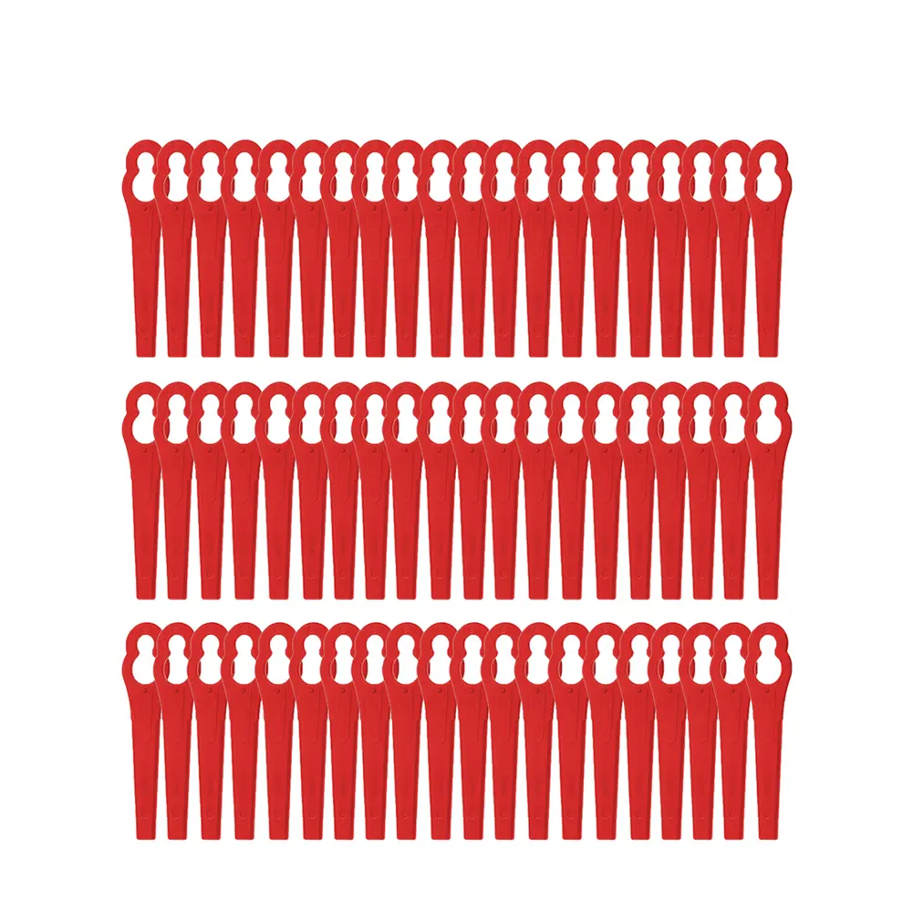 20/60/100/120pcs Strimmer Blades Plastic L83 Blades Spare Parts  Grass Trimming Machine Blade for Cordless Grass Trimmer