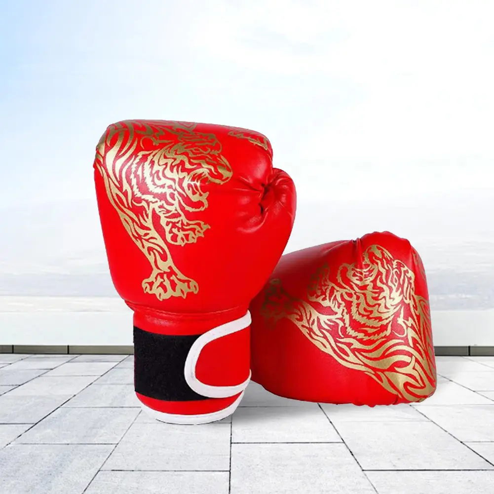 Adult Kids Boxing Gloves Breathable Professional Boxing Gloves Comfortable Muay Thai Glove Punching Training Gloves for Training