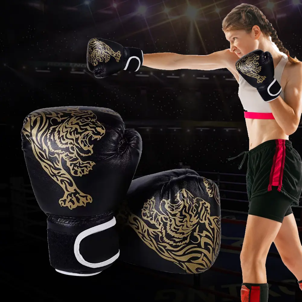 Adult Kids Boxing Gloves Breathable Professional Boxing Gloves Comfortable Muay Thai Glove Punching Training Gloves for Training