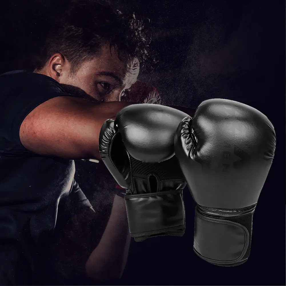 Boxing Gloves Boxing Training Gloves Hook and Loop Closure Training Sparring Gloves Breathable for Kids Adults