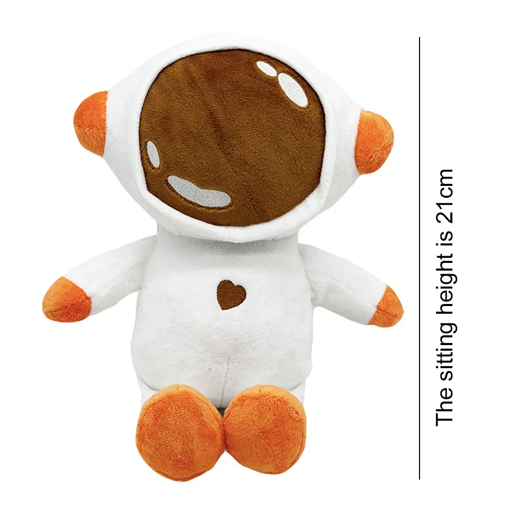 Cute Plush Astronaut Figurine PP Cotton Astronaut Plush Toy 25cm Stuffed Spaceman Toy Soft Spaceman Plushy for Sleeping Soothing