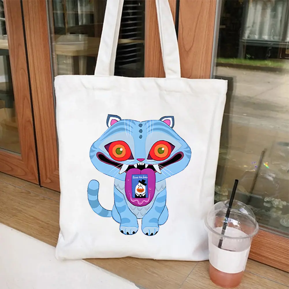 Eco-Friendly Shopping Tote Bag 35*40cm Spacious Shopper Bag Witch Hunt Printed New Kpop Witch Hunt Movie Printed Backpack Unisex