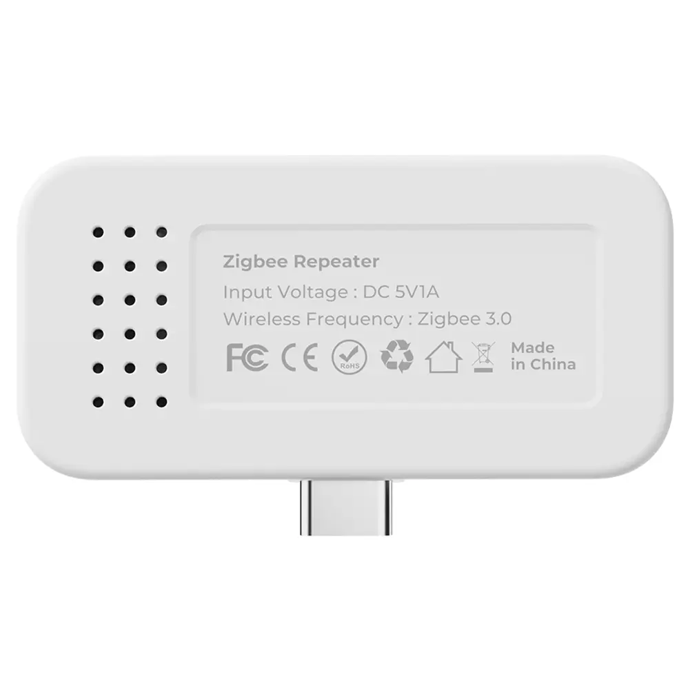 ZigBee Signal Booster Works with ZigBee Gateway Hub Type C Range Extender Work for Alexa Google Home Wireless Extender Repeater
