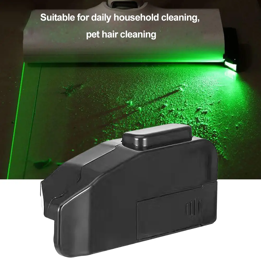 Dust Display LED Lamp Green Light Clean Up Hidden Dust Pet Hair Human Hair Dust Detection Light for Dyson Vacuum Cleaner Parts