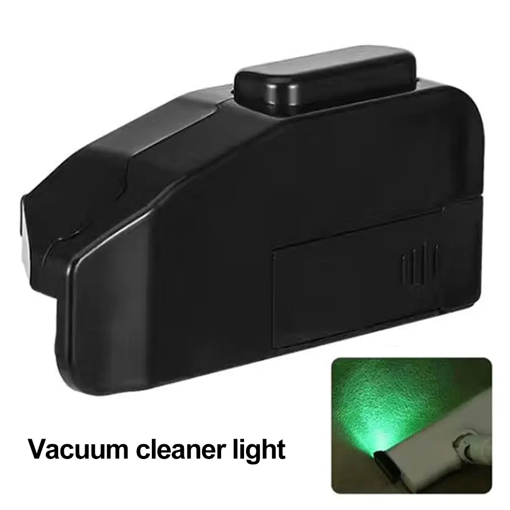 Dust Display LED Lamp Green Light Clean Up Hidden Dust Pet Hair Human Hair Dust Detection Light for Dyson Vacuum Cleaner Parts