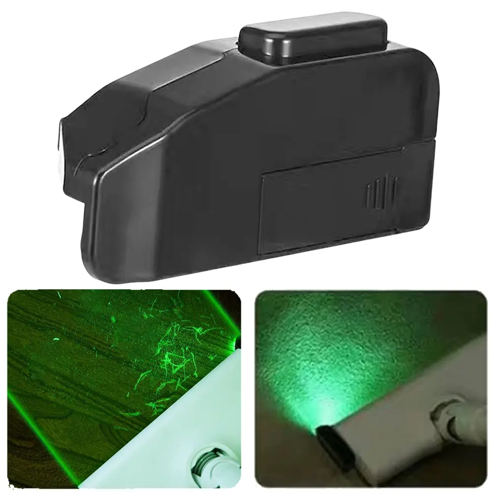 Dust Display LED Lamp Green Light Clean Up Hidden Dust Pet Hair Human Hair Dust Detection Light for Dyson Vacuum Cleaner Parts