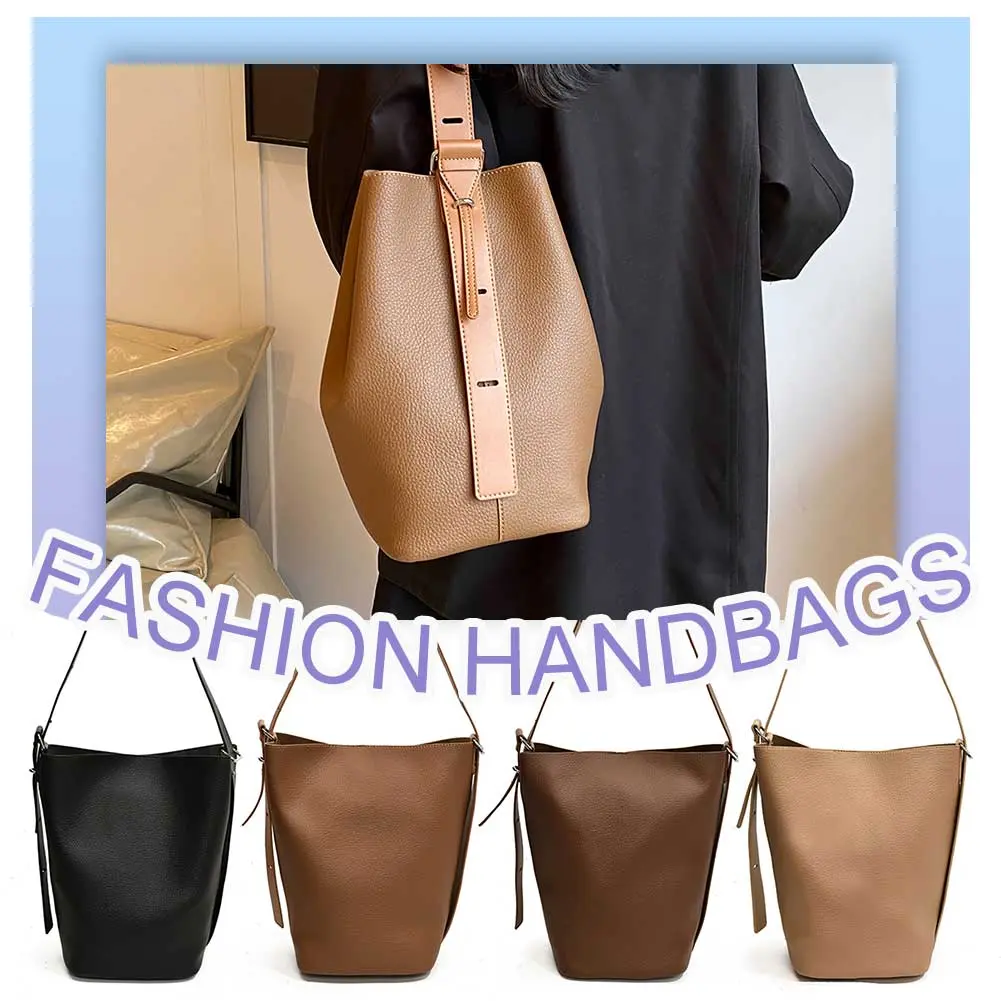 Shoulder Bag for Women Adjustable Strap Crossbody Bag Vegan Leather with Inner Pocket Hobo Bag for Work Travel