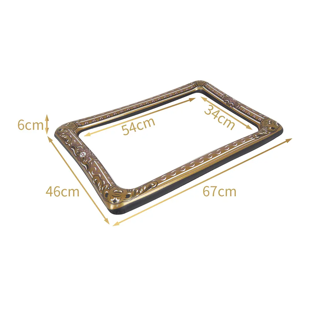 Inflatable Photo Frame Beautiful Photo Booth Props Chic Photo Props for Wedding Birthday Party Supplies