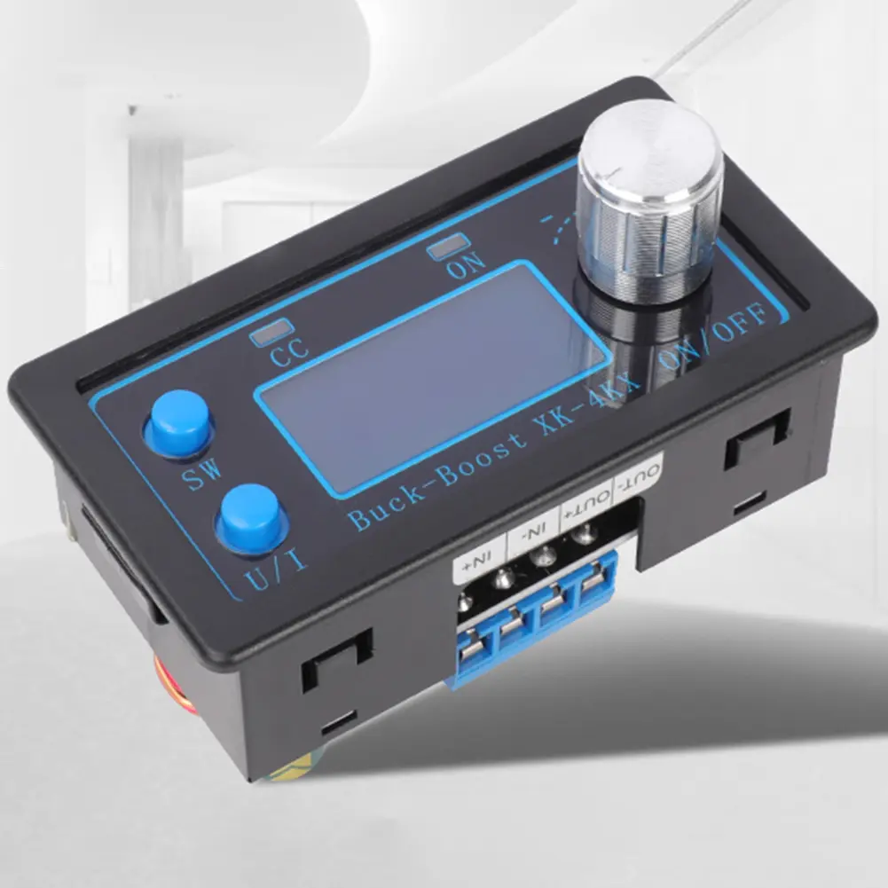 DC DC Buck Boost Converter Power Module CC CV 0.5-30V 35-50W 4A Variable Voltage Regulator DIY Solar Battery Charging Module