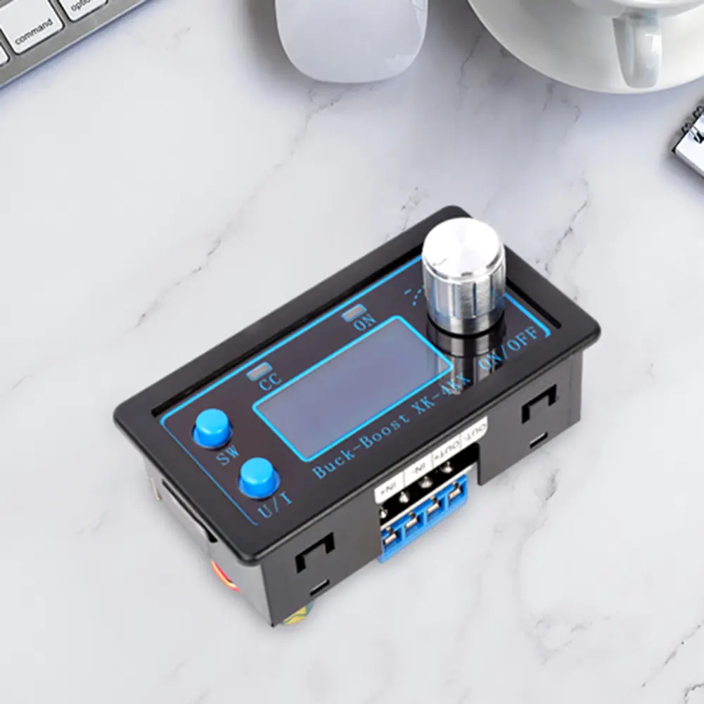 DC DC Buck Boost Converter Power Module CC CV 0.5-30V 35-50W 4A Variable Voltage Regulator DIY Solar Battery Charging Module