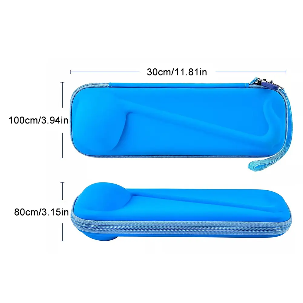 Musical Instrument Carrying Case Waterproof Music Instrumental Toy Storage Holder Shockproof Compatible with Otamatone