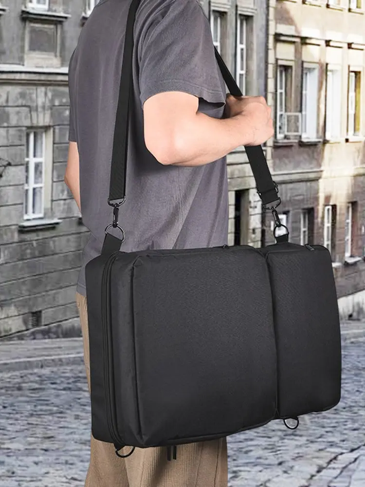 Portable Turntables Protective Case Dustproof Carrying Storage Bags with Sholder Strap Accessories for Pioneer DDJ-400 DDJ-FLX4