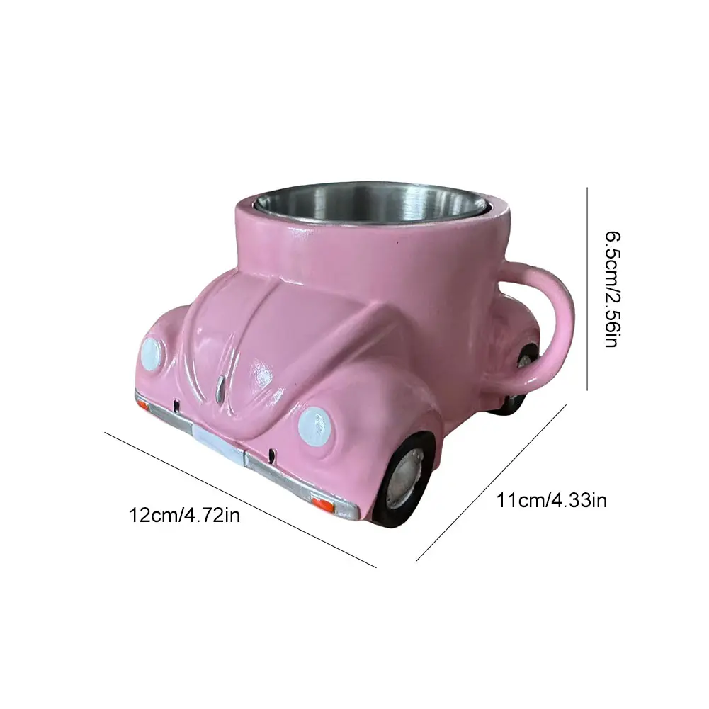 Car Shaped Coffee Mugs Creative Novelty Drinkware Mug Large Capacity Tea Milk Cup Funny Beer Cups Gifts for Office Home Bar