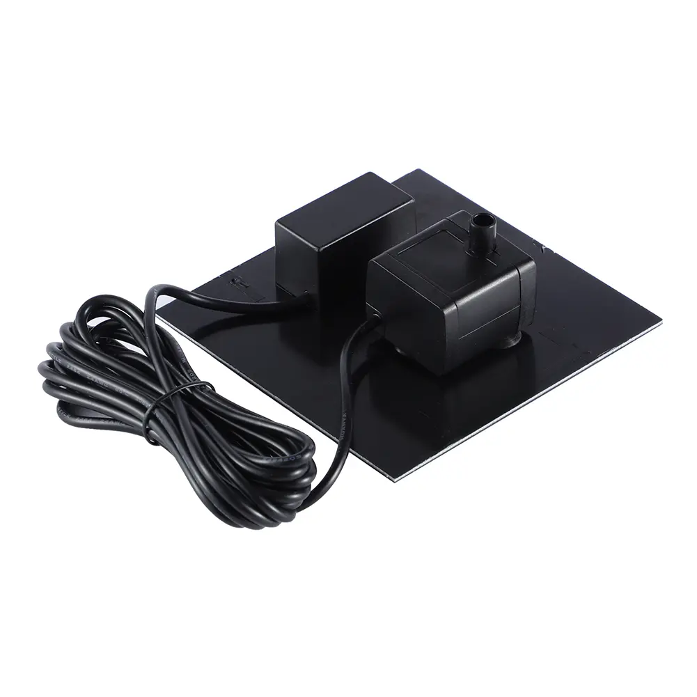 1.5W Solar Fountain Pump for Bird Bath with 6 Nozzles Solar Fountain with Panel Water Pump 200L/H for Outdoor Fish Tank Aquarium