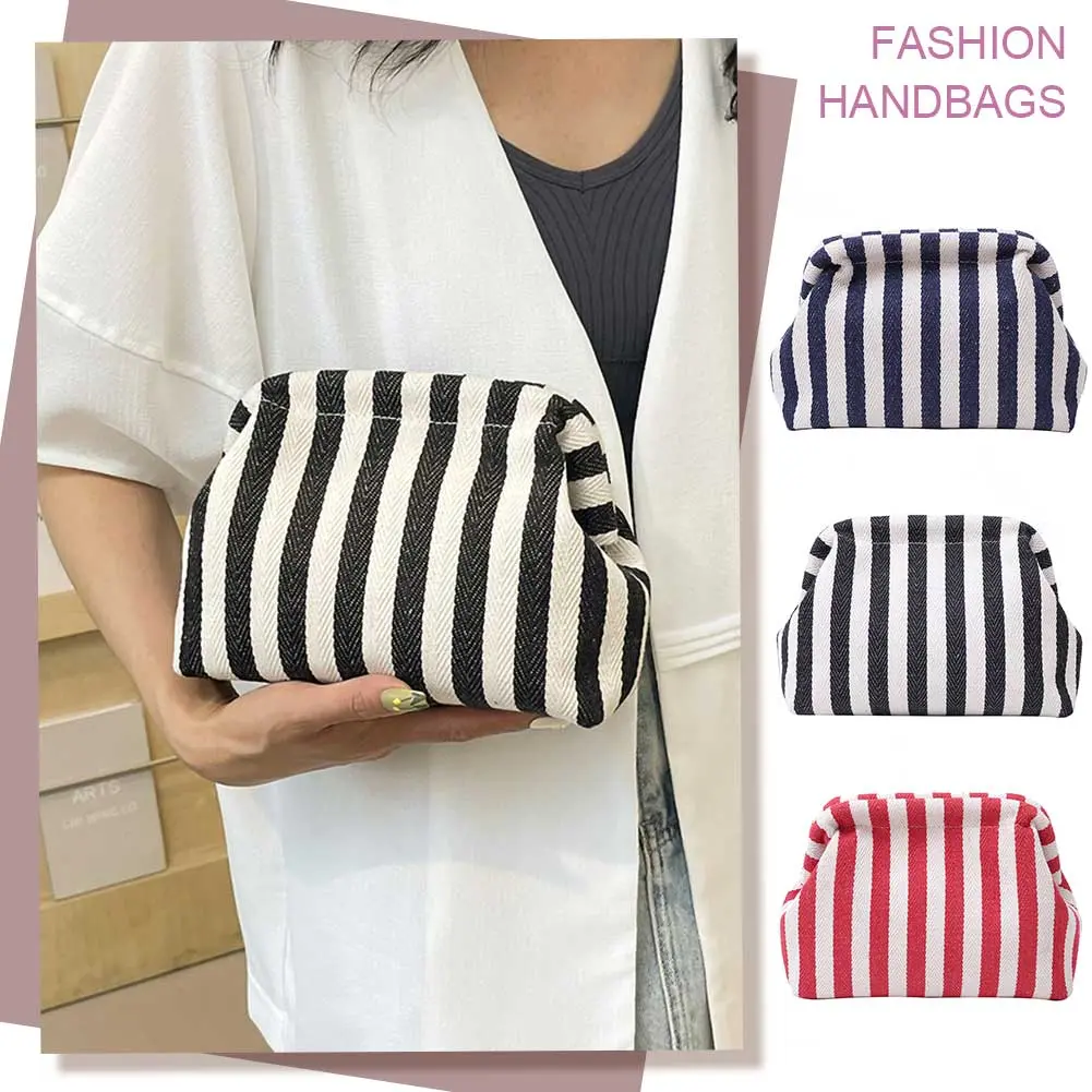 Summer Beach Clutch Bag for Women Colorblock Evening Handbag Dumpling Bag Hobo Bag for Travel Party Prom
