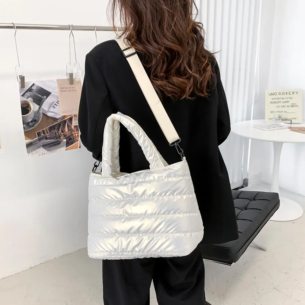 Fashion Women Thread Shoulder Crossbody Bag Leisure Ladies Large Messenger Bag Travel Shopping Handbag for Women