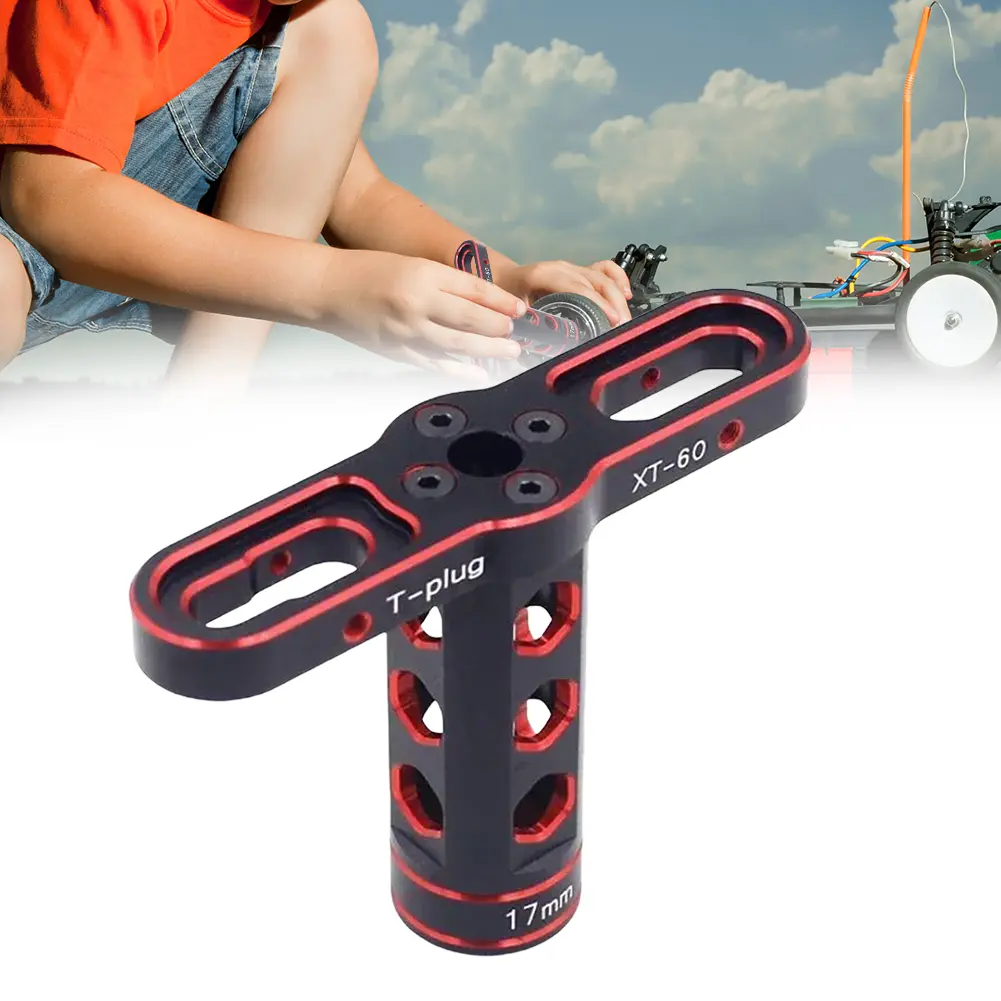 High Compatibility 17mm Metal Wheel Hex Nuts Sleeve Wrench for RC Cars Traxxas Axial Arrma Tamiya and More