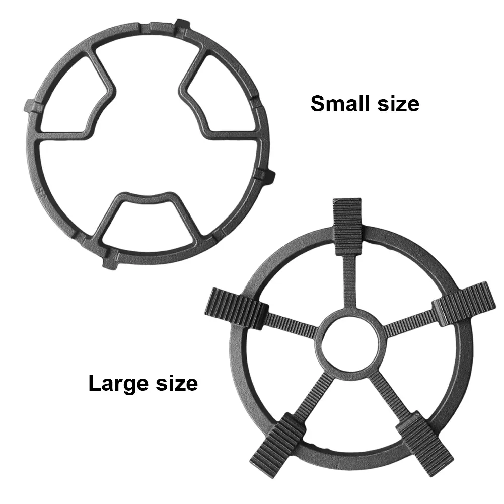 Cast Iron Wok Ring Non Slip Stove Wok Support Ring Cooktop Range Pan Frame Brackets for Gas Hob Pot Holder Cooker Wok Ring Stove