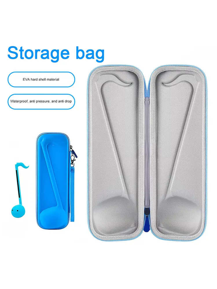 Japanese Electronic Musical Instrument Bag Waterproof Storage Bag Organizer Shockproof Anti-Drop Compatible with Otamatone