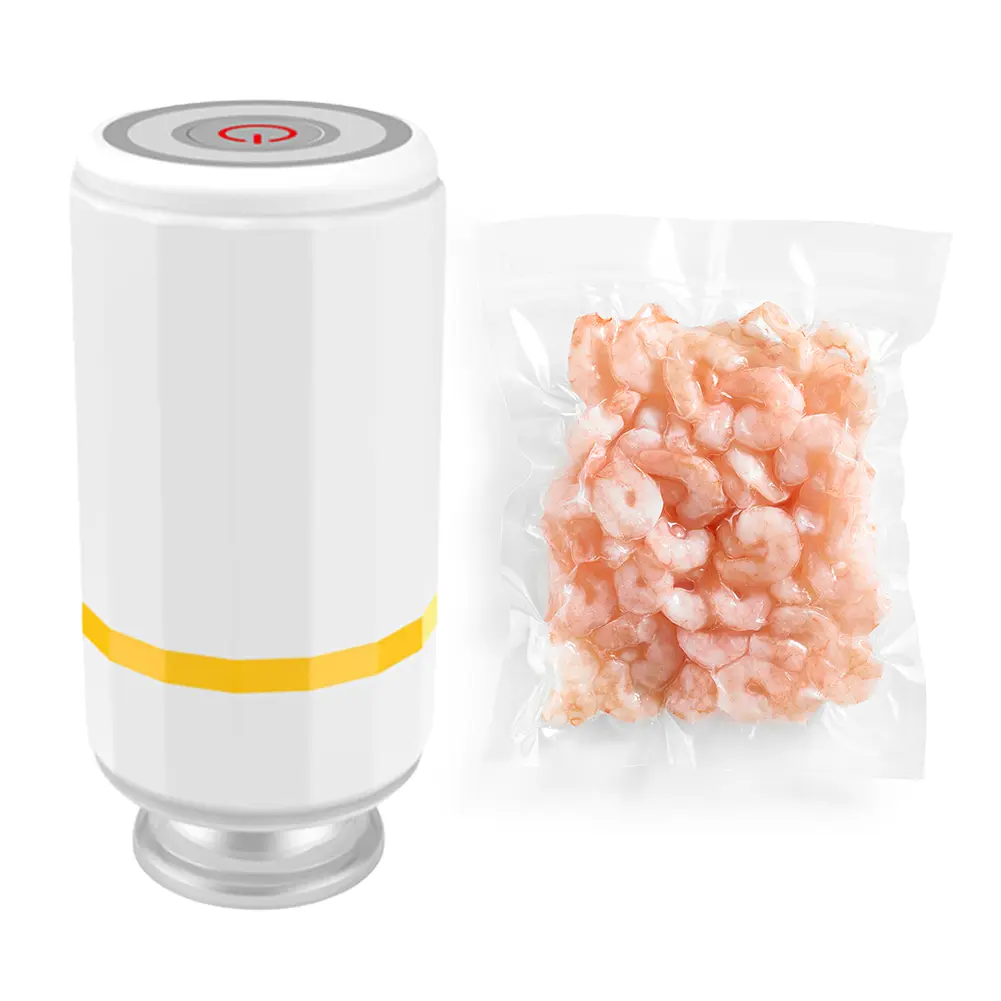 Handheld Vacuum Sealer USB Rechargeable Portable Mini Sealer Food Vacuum Machine for Sous Vide and Food Storage