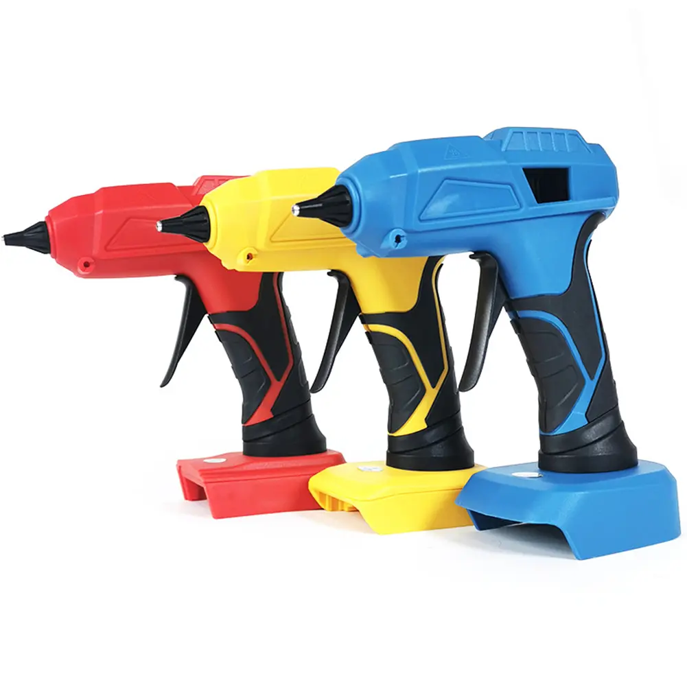 100W Cordless Hot Glue Gun with 5PCS Glue Sticks Full Size Hot Glue Gun Hot Melt Glue Gun for Arts Crafts DIY School Home Repair