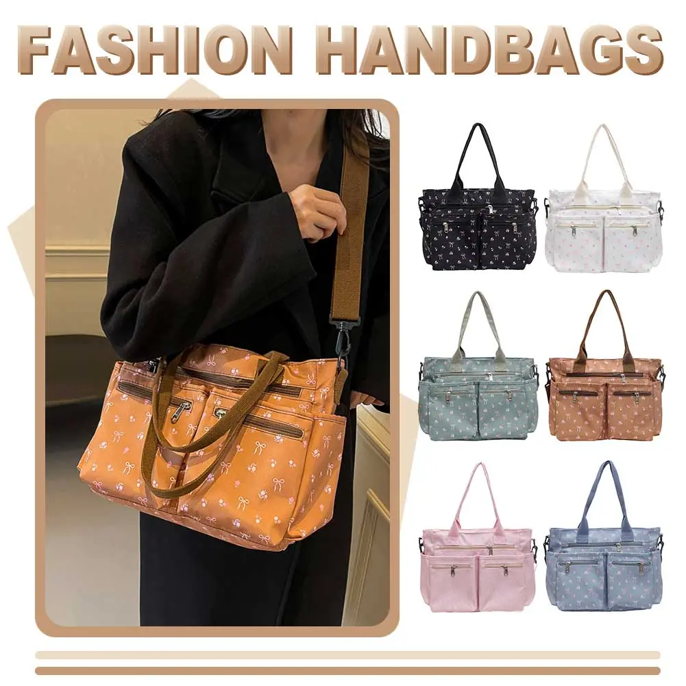 Women Slouchy Tote Handbag Adjustable Strap Large Capacity Fashion Shoulder Bag with Multi Pockets for Daily Commute