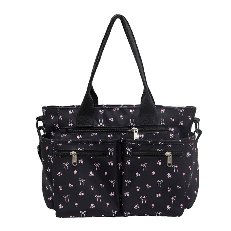 Women Slouchy Tote Handbag Adjustable Strap Large Capacity Fashion Shoulder Bag with Multi Pockets for Daily Commute