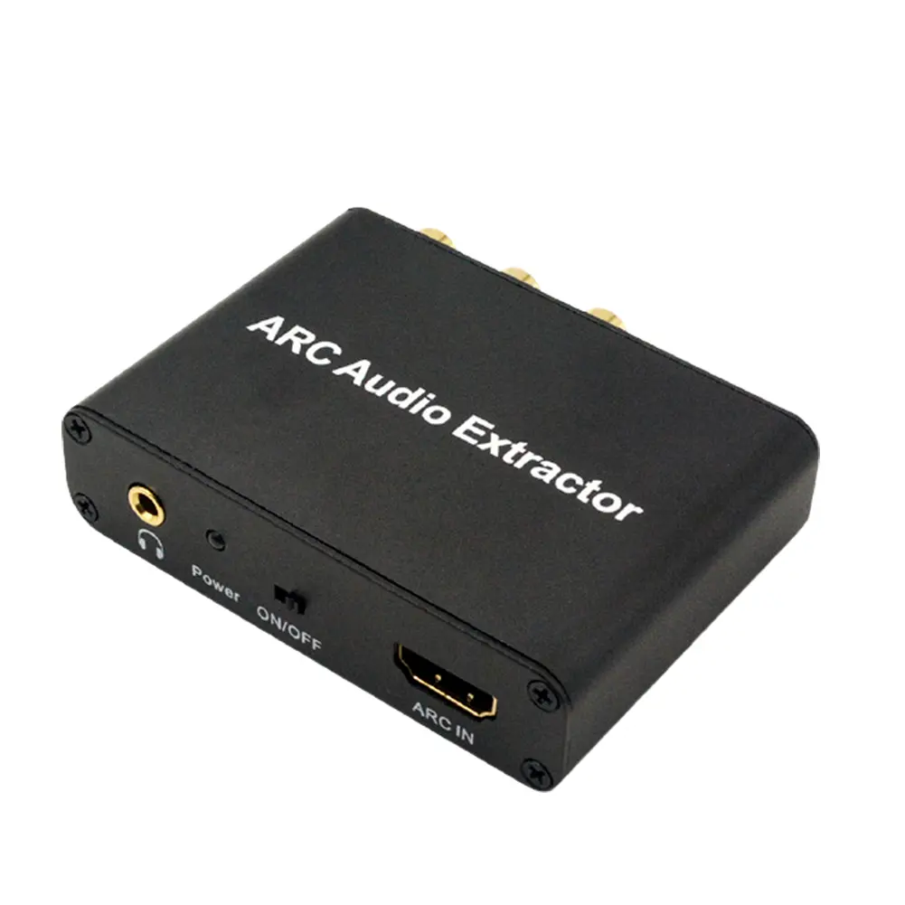 HDMI-Compatible ARC Audio Extractor ARC To SPDIF Coaxial L/R Stereo 3.5mm Jack HDMI-Compatible ARC Adapter Audio Converter