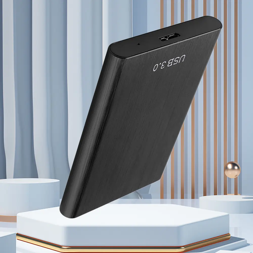 2.5 Inch Portable Hard Disk Box HDD Enclosure USB 3.0 External Hard Disk Drive Box for 1TB Portable Hard Drive