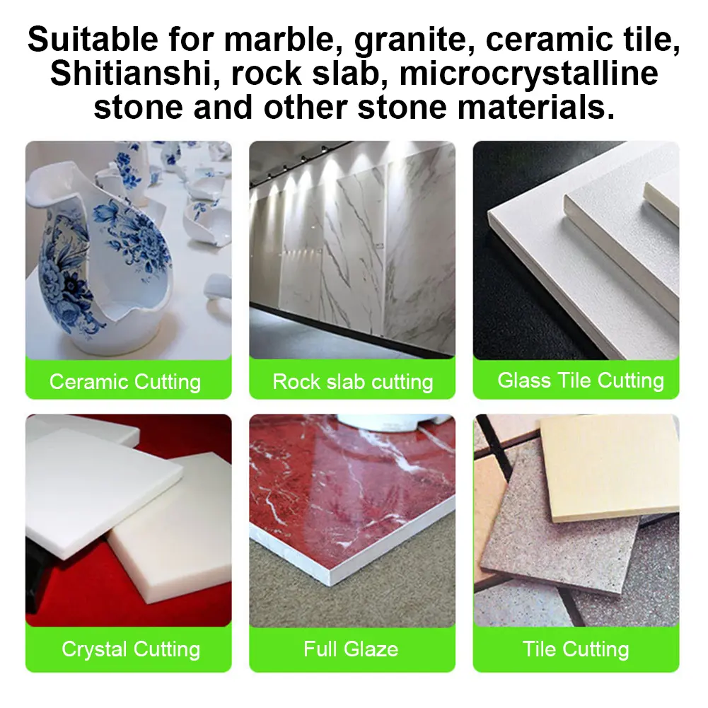 Rock Slab Grinding Disc Multi-Function Flat Angle Grinder Blade Diamond Grinding Disc for Marble Quartz Ceramic Glass