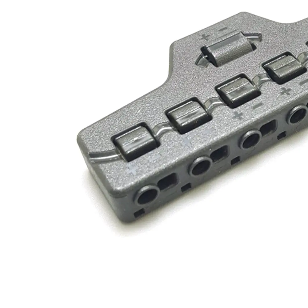 1-5pcs Railway Train Port Sharing Box 3/6 Distribution Port Hub For SMD Led Model Low Voltage Quick Connect Wire Splitter Block