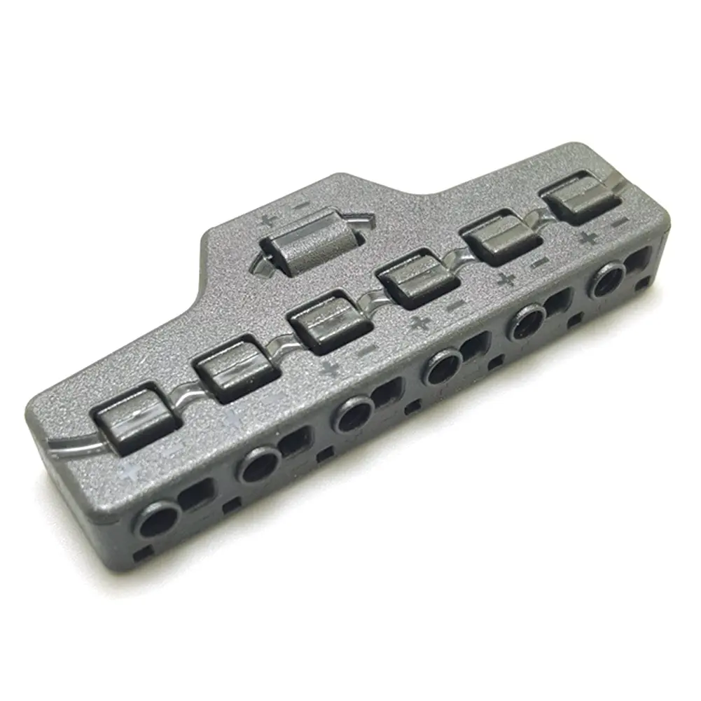 1-5pcs Railway Train Port Sharing Box 3/6 Distribution Port Hub For SMD Led Model Low Voltage Quick Connect Wire Splitter Block