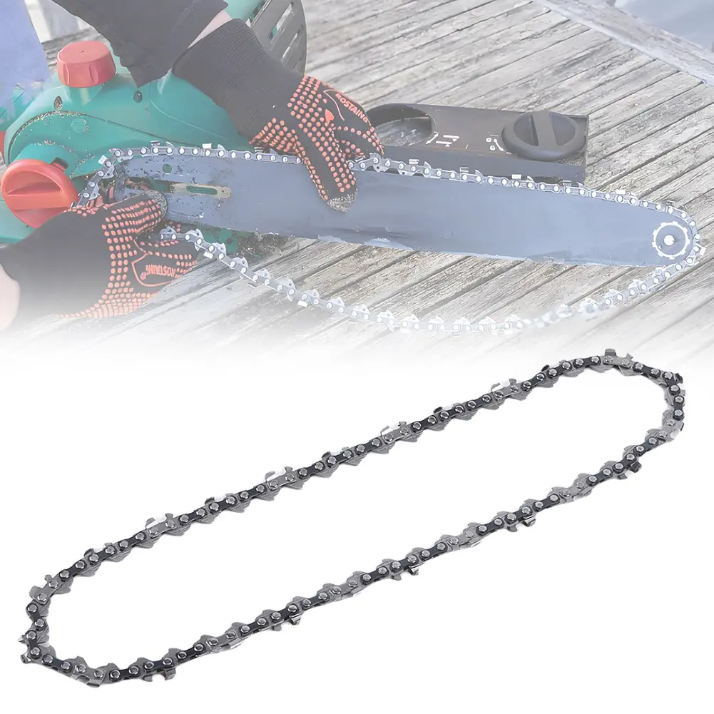 8 Inch Mini Steel Chainsaw Chain 45/48 Drive Links Saw Chain Replacement Chainsaw Saw Chain for Wood Branch Cutting