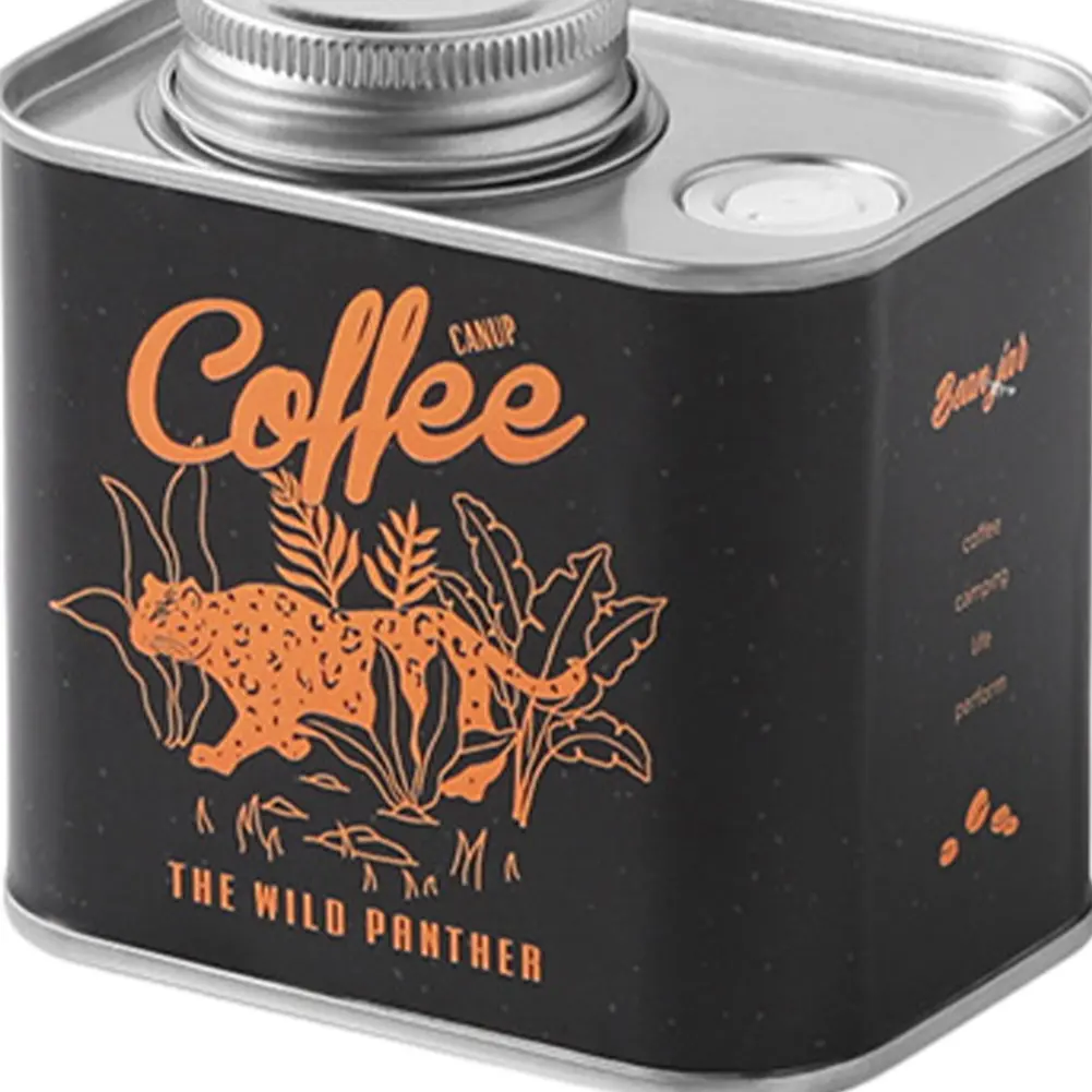 Stainless Steel Airtight Coffee Container Storage Canister Cans Storage Sealed Kitchen Food Organizer Coffee Bean Vacuum Jar 150