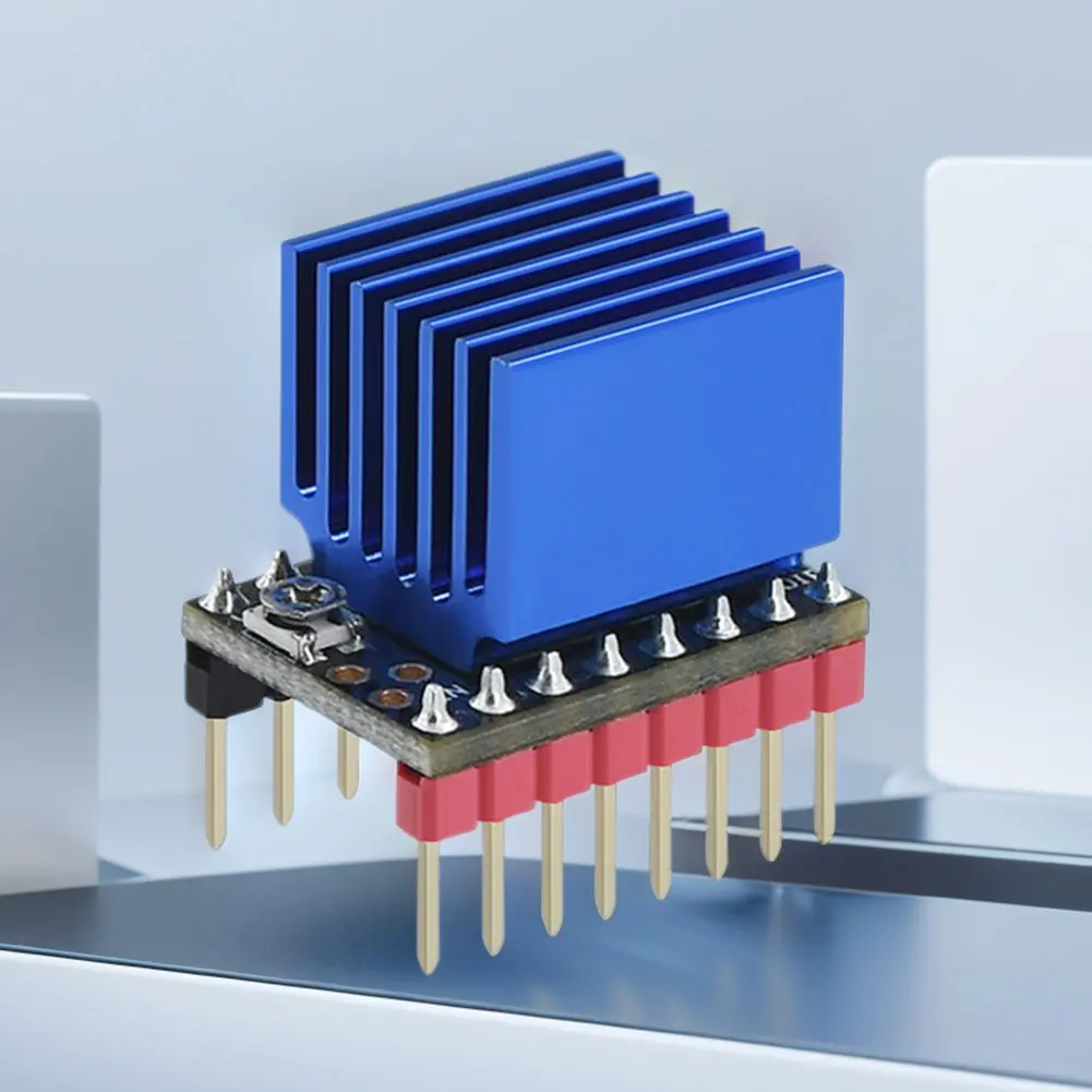 TMC2209 V2.0 Stepper Motor Driver UART Ultra Silent Stepsticks with Heatsink Up To 256 Subdivision for 3D Printer SKR V1.3/1.4