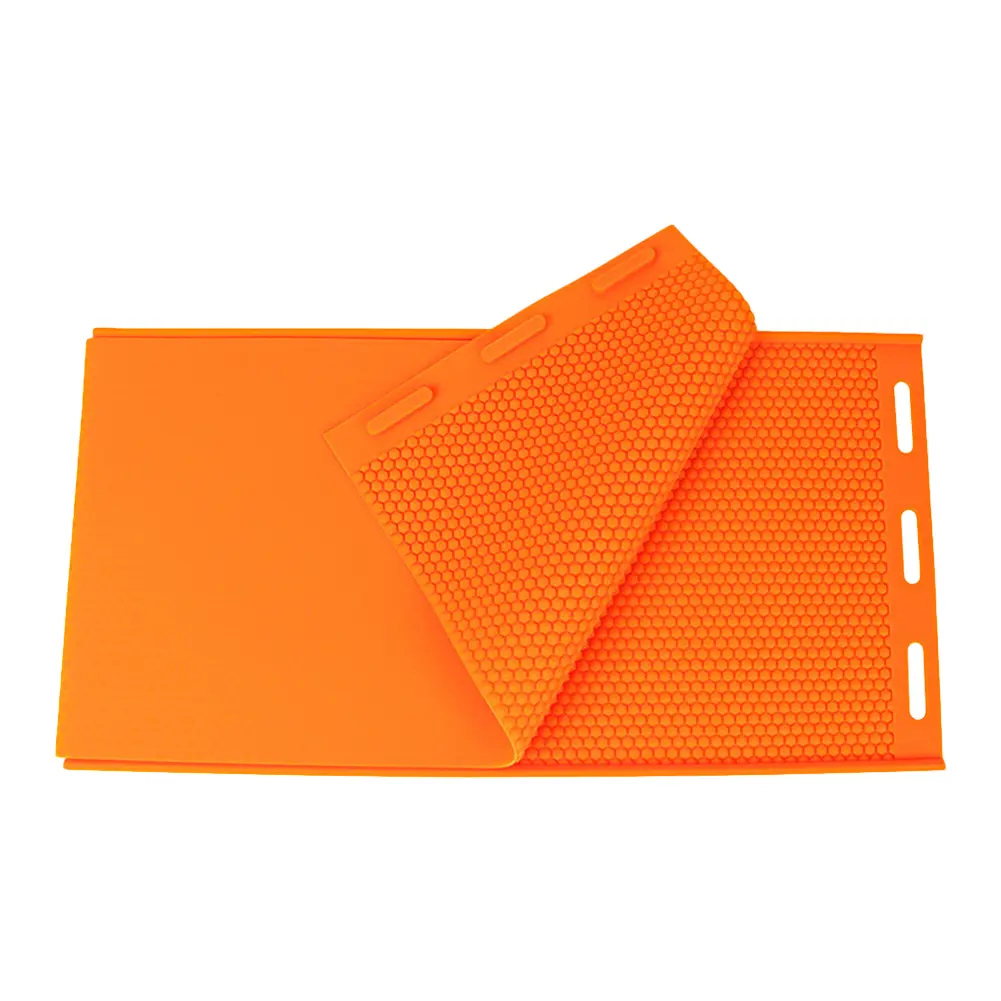 Flexible Silicone Beeswax Foundation Sheet Mold Set for Handmade Beekeeper Accessories Perfect for Making Honeycomb Base