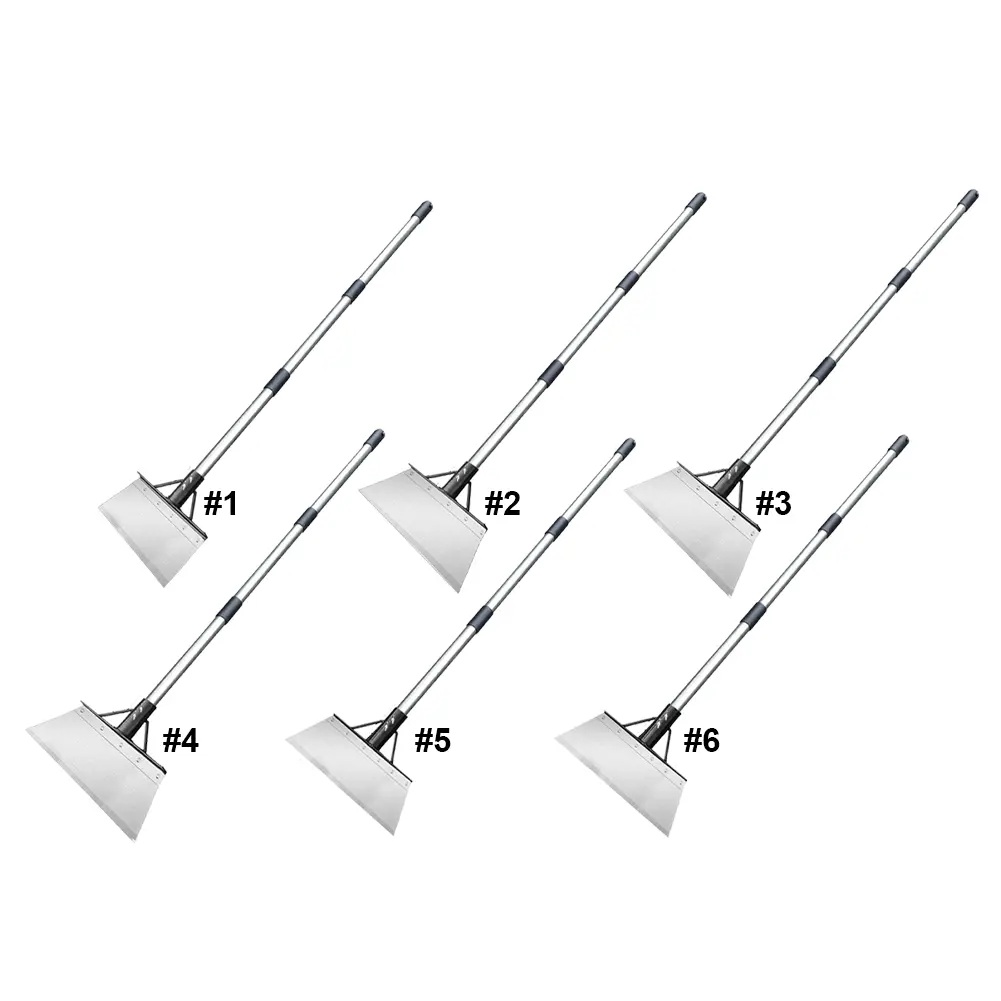 21-38 cm Outdoor Flat Shovel Snow Shovel Gardening Garden Cleaning Ice Scraper for Driveway Weeds Removal Farm Equipment Tools