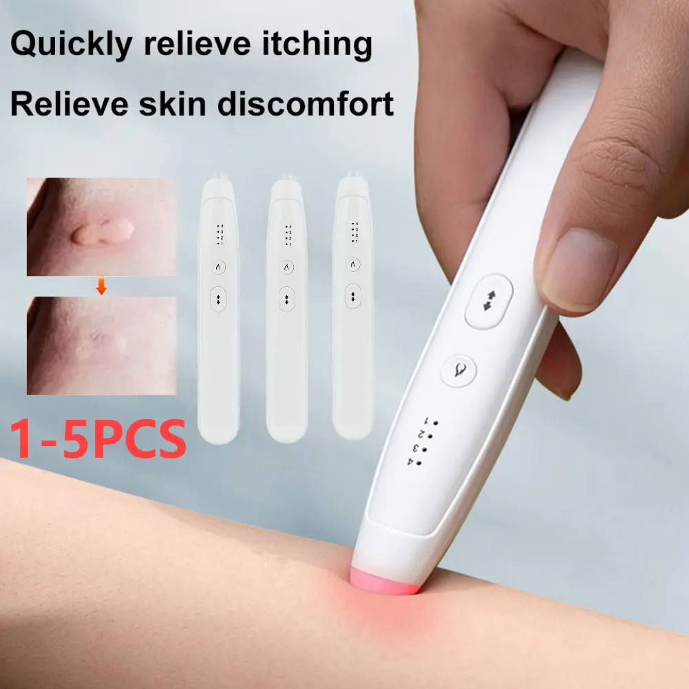 For Itching Bite Insect Mosquito Portable Pen Relieve Adult Children Anti-itch Physical Itch Stick Stop Antipruritic Pen 1-5PCS