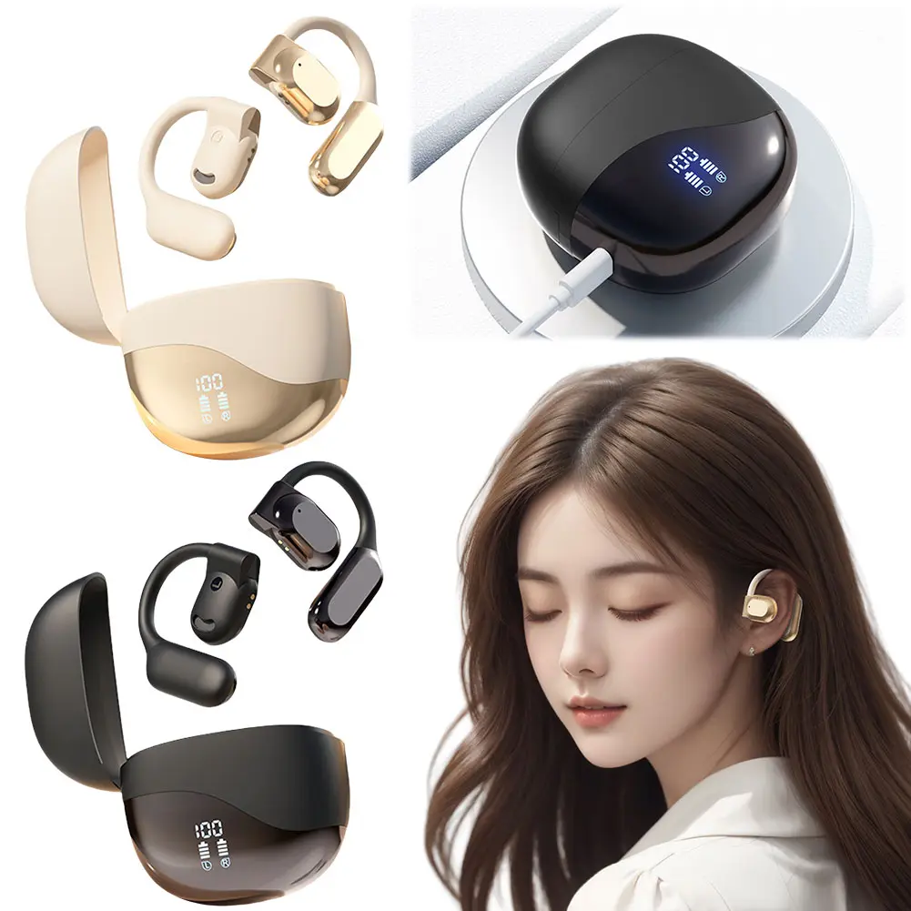 Translation Earbuds in Real-time Translator Earbuds 144 Languages Language Translator Earphone with BT for Travel and Business