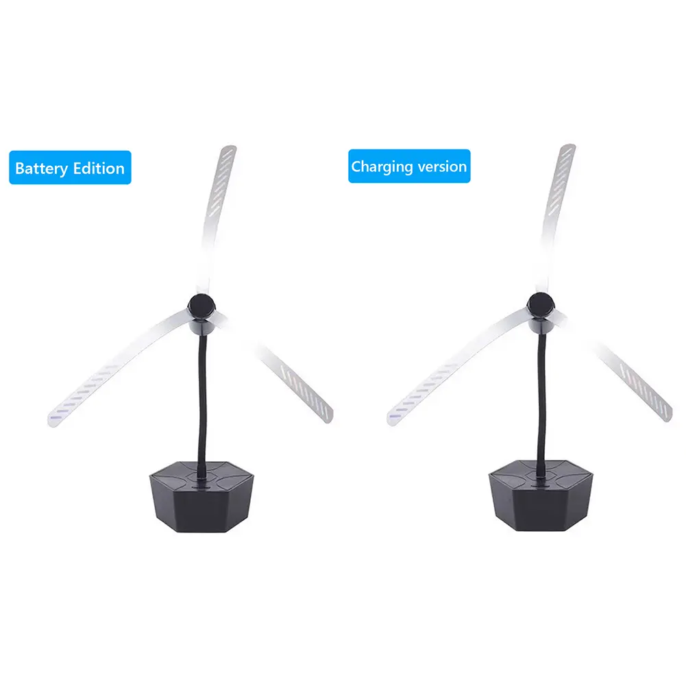 Flexible Fly Repellent Fan Food Spinning Fan Rechargeable/Battery Powered Anti Mosquito Insect Repellent Fans for Kitchen