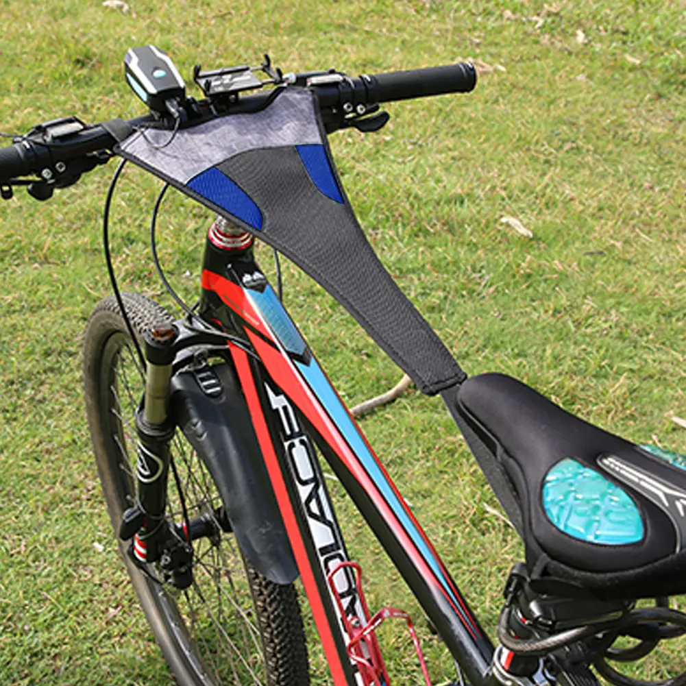 Bike Frame Sweat Guard Prevent Bicycle From Corrosion Bike Frame Protector Cover for Bicycle Trainer Indoor Cycling Training