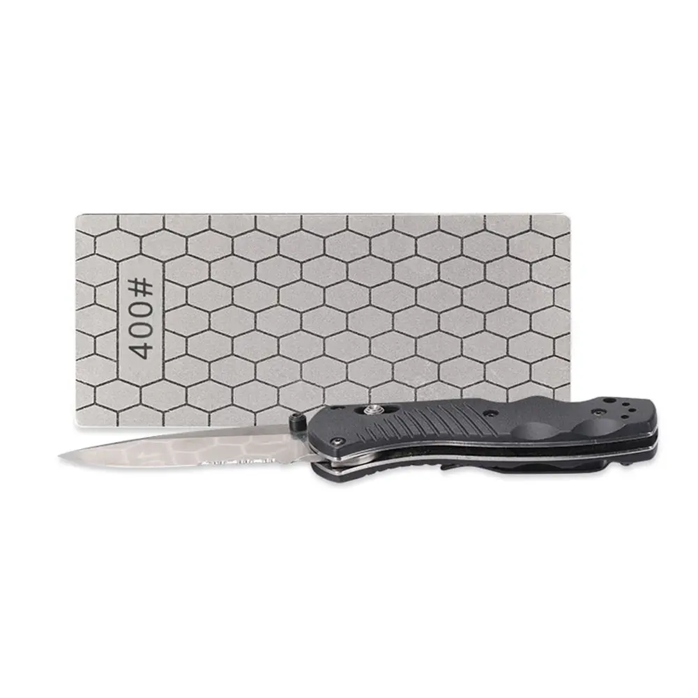 Double-Sided Carborundum Knife Sharpener Diamond Sharpening Stone Wear-Resistant Sharpeners for Home Kitchen Cooking Accessories