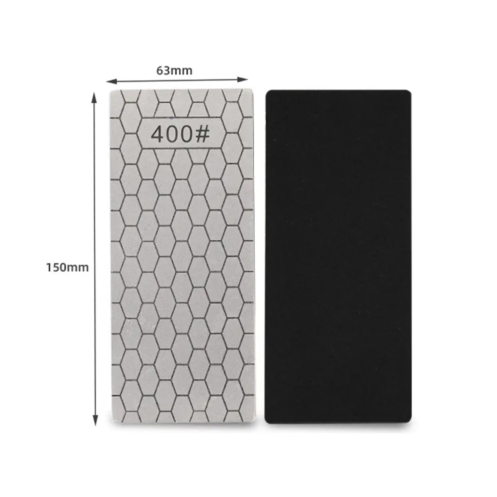 Double-Sided Carborundum Knife Sharpener Diamond Sharpening Stone Wear-Resistant Sharpeners for Home Kitchen Cooking Accessories