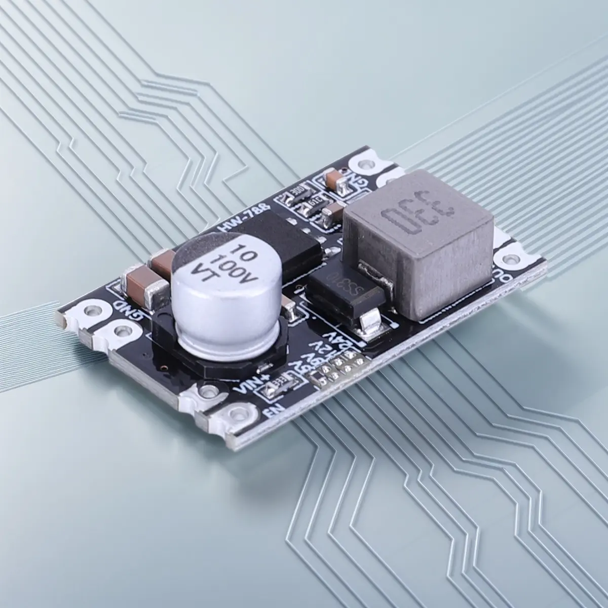 DC-DC Step Down Power Supply Module 7-100V To 5V-24V Voltage Adjustable Buck Converter Module Mini Buck Board Converter