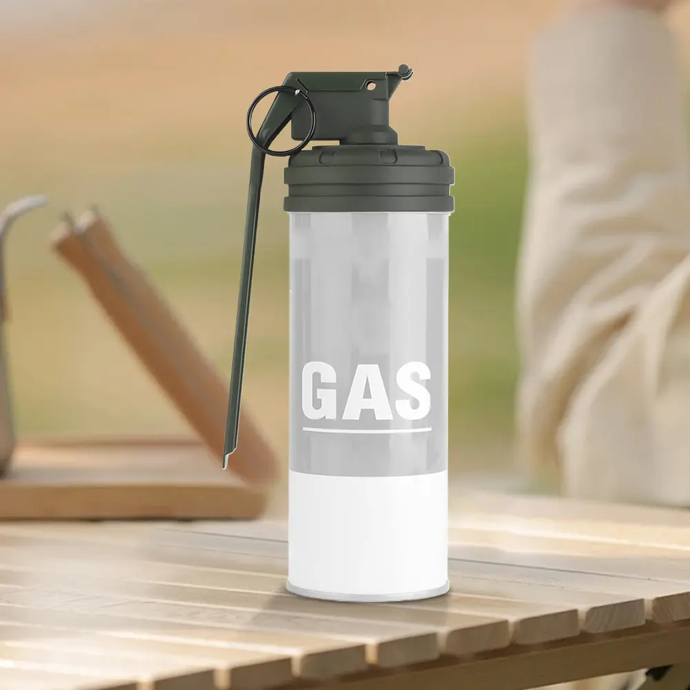 Camping Gas Tanks Cap Split Design Gas Canister Cover Outdoor Gas Tank Protective Cap for Cassette Gas Tank
