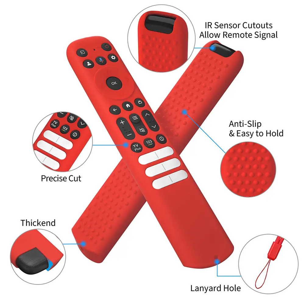 Silicone Cover Anti Slip Protective Cover Shell Shockproof Silicone Skin Sleeve for TCL RC813 FMB1/RC923 FMB3/RC902V FMR1/4/5